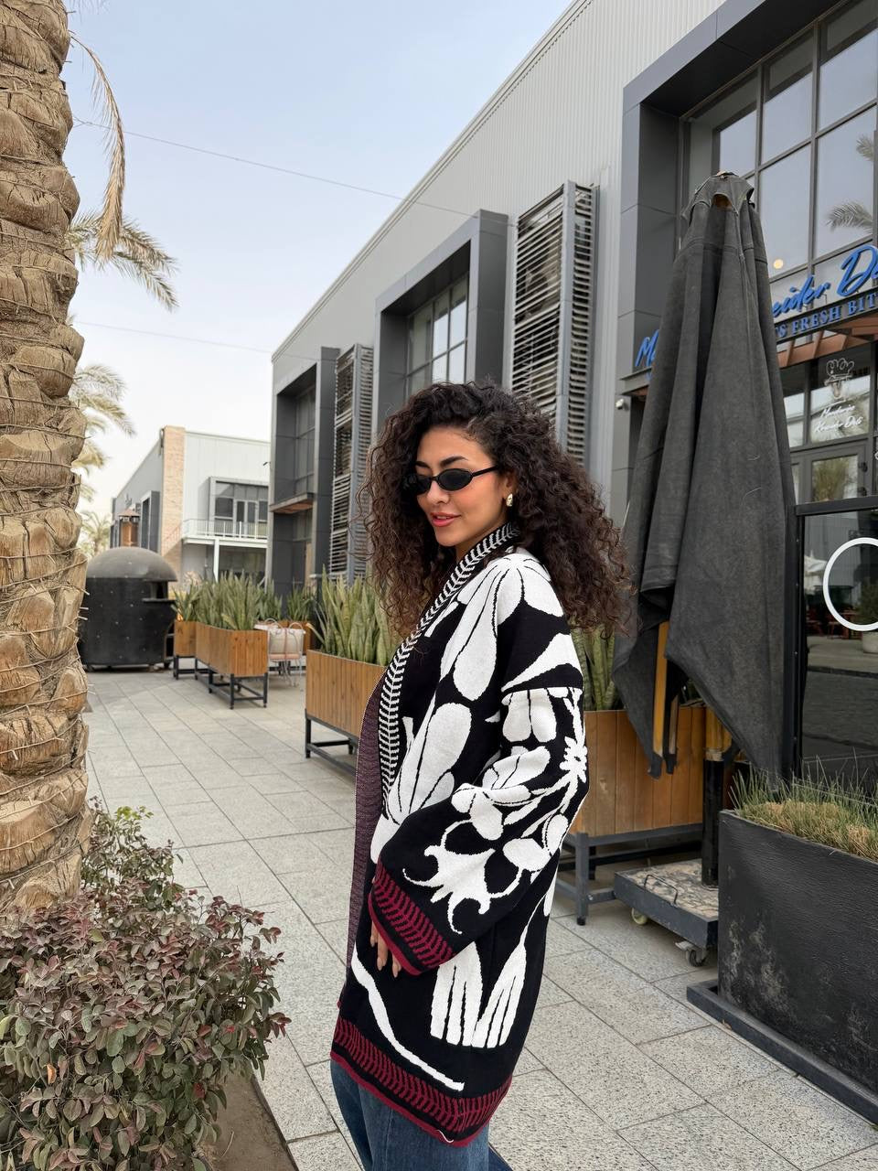 Floral Knit Chic Cardigan✨