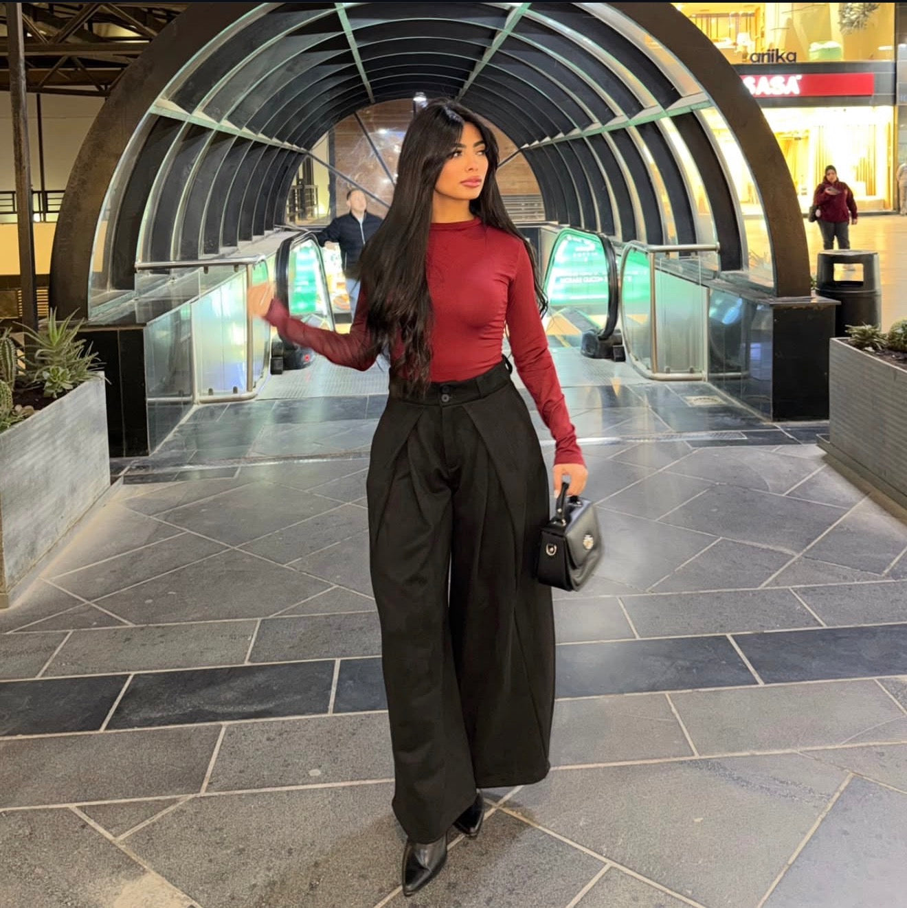 Luxe Flow Suede Pants