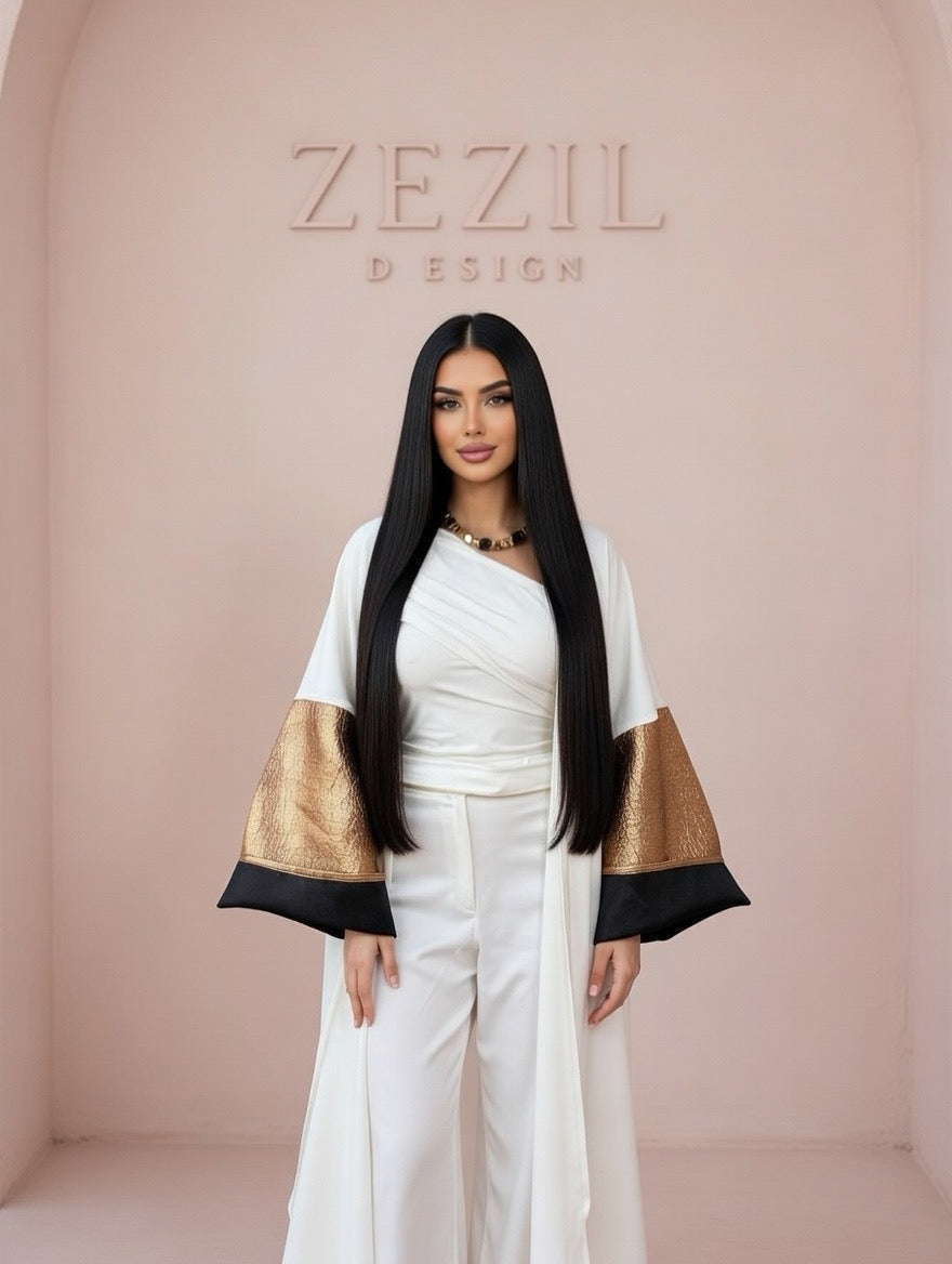 Luxe Line Cardigan Abaya