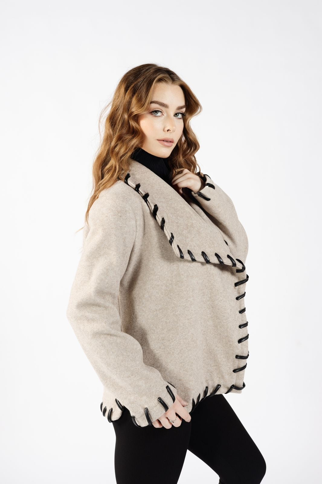 Soft Edge Wrap Jacket