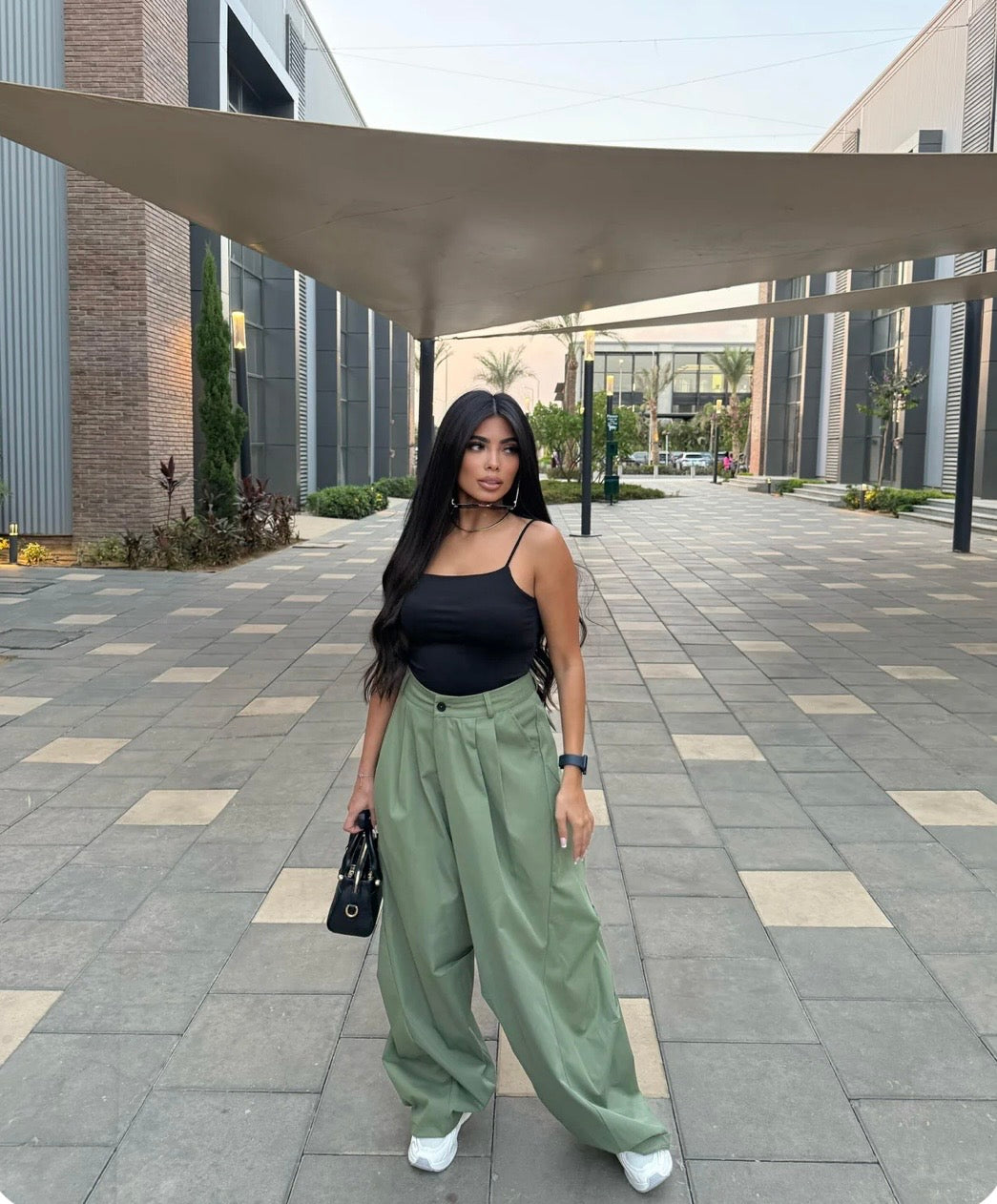 Pleated Wide Leg Trousers✨