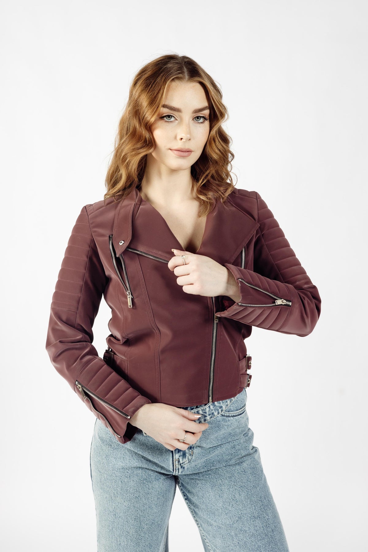 Moto Luxe Leather Jacket
