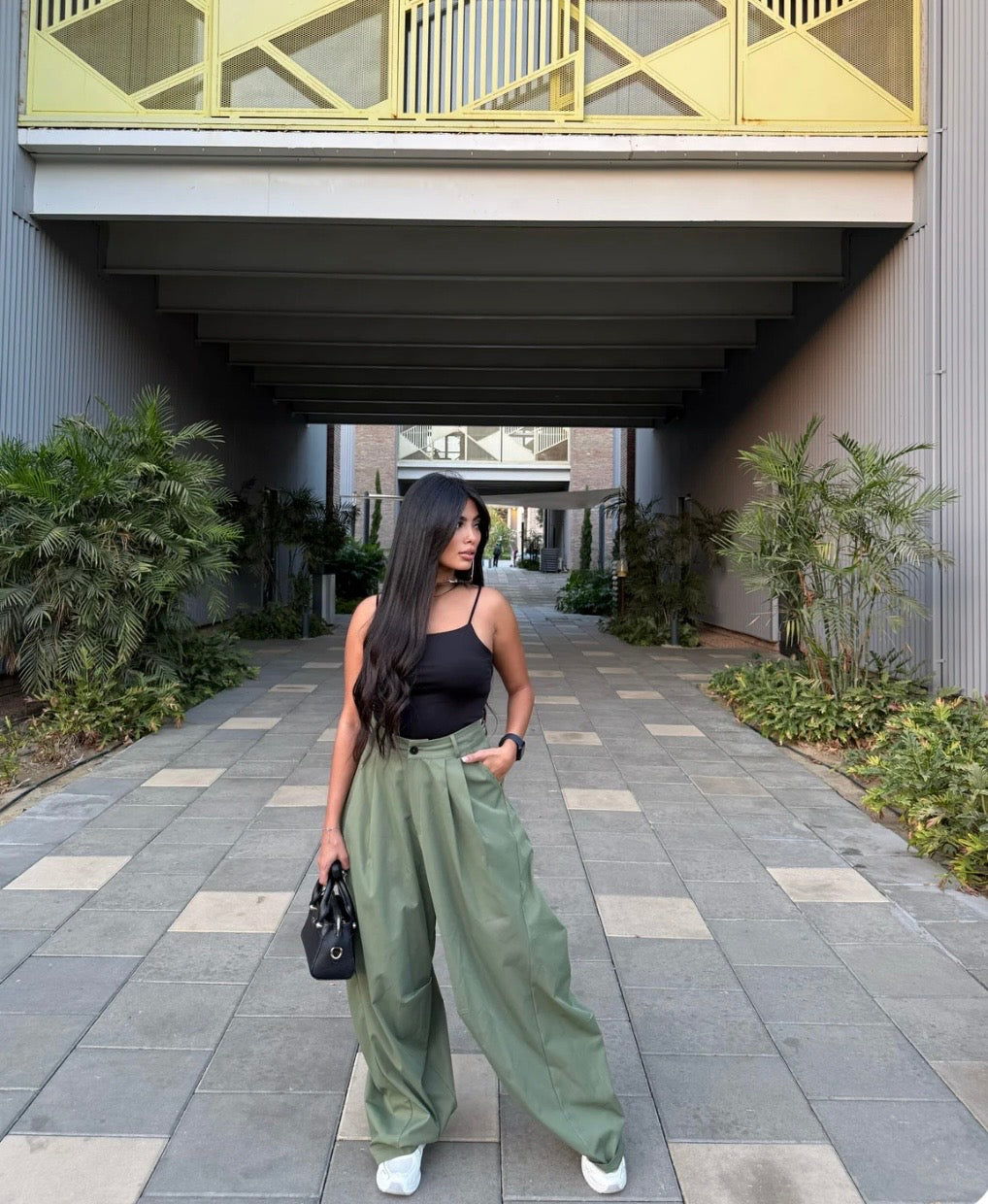 Pleated Wide Leg Trousers✨