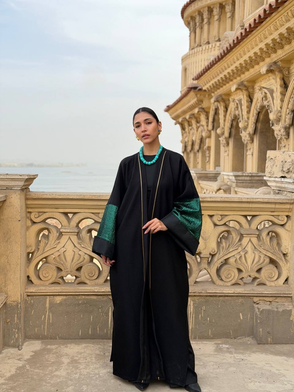 Luxe Line Cardigan Abaya