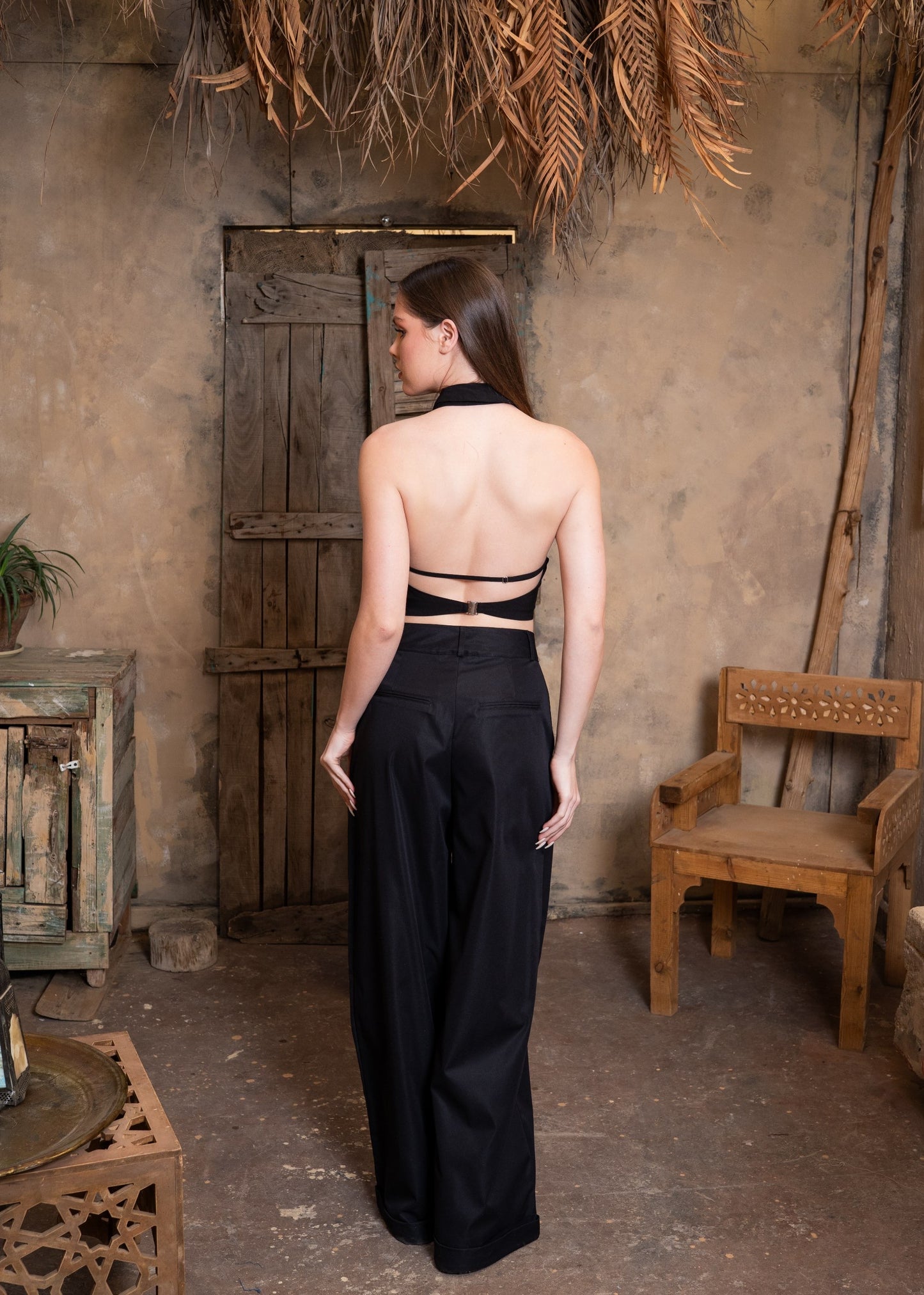 Pleated Wide Leg Trousers✨