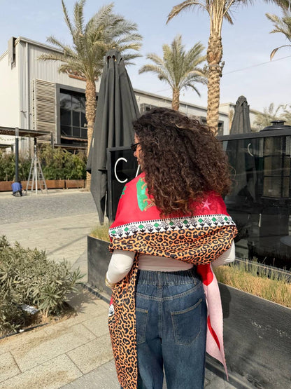 Cherry Wild Double Face Shawl🍒✨