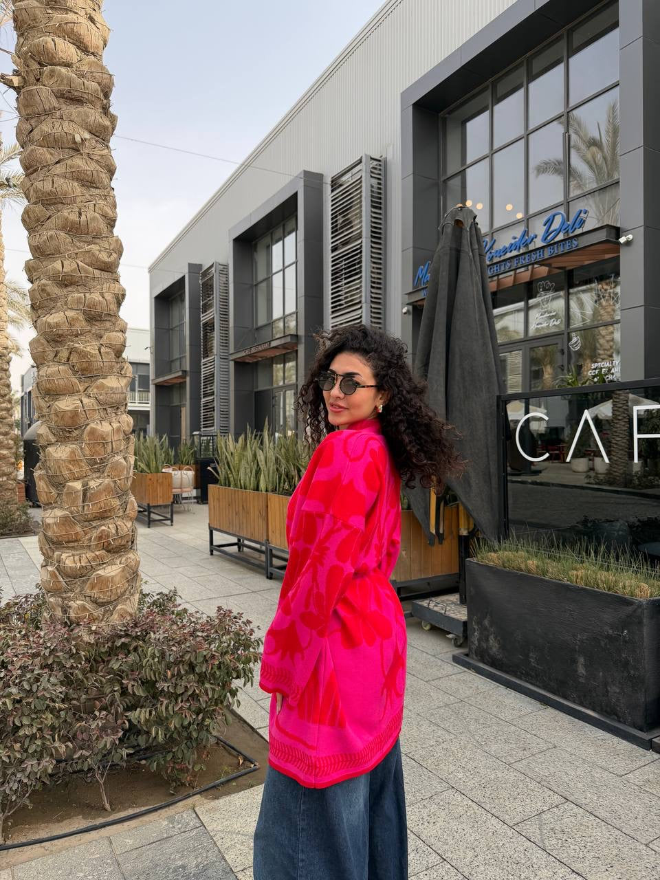 Floral Belted Knit Cardigan✨