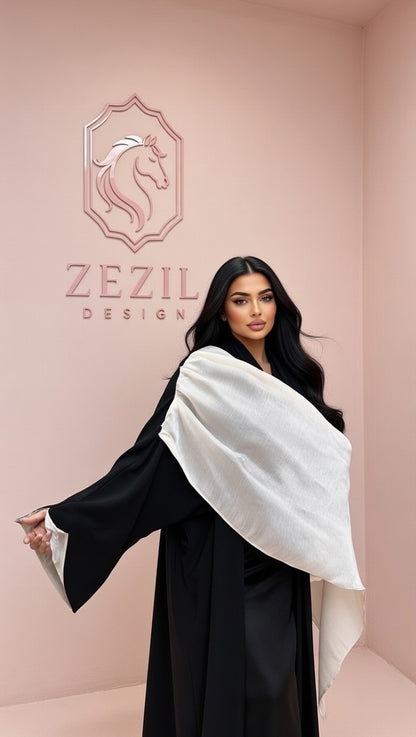 Rosaline Noor Cardigan Abaya