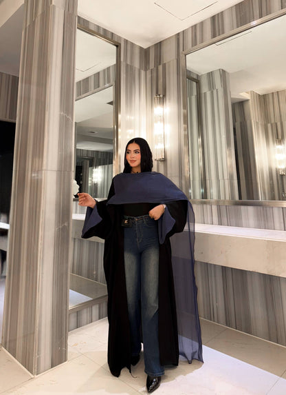 💙Blue Drape Abaya