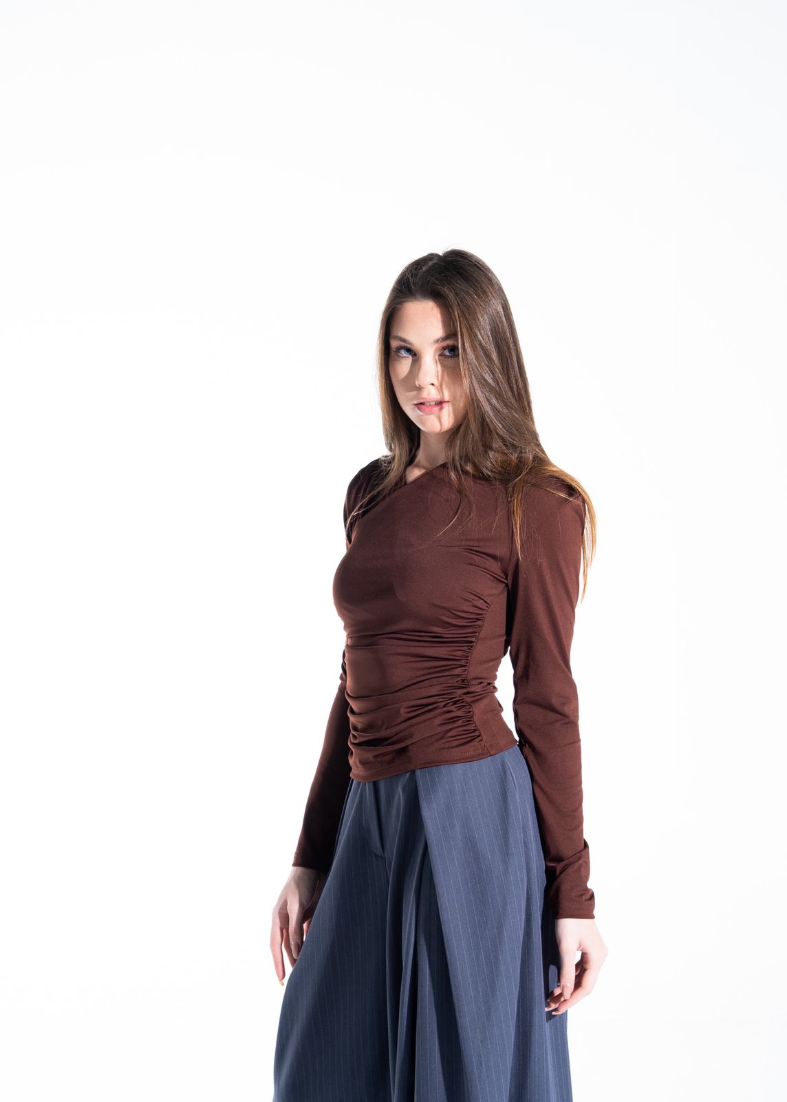Zezil Soft Wrap Top