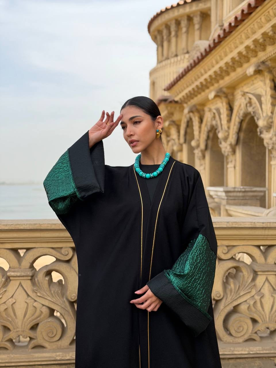 Luxe Line Cardigan Abaya