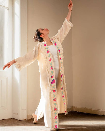 Morning Muse Linen Cardigan🤍