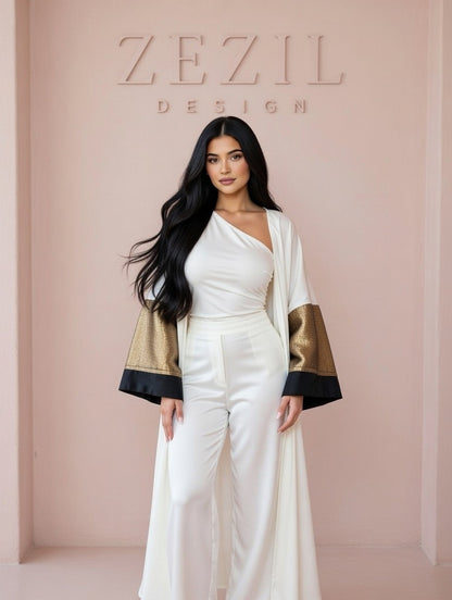 Luxe Line Cardigan Abaya