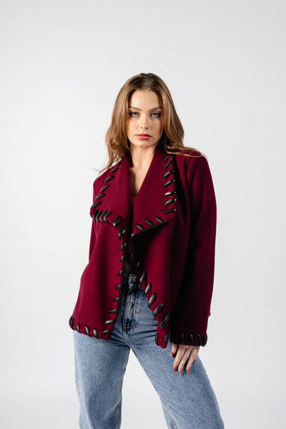 Soft Edge Wrap Jacket