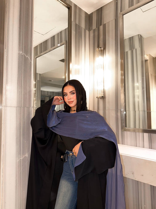 💙Blue Drape Abaya