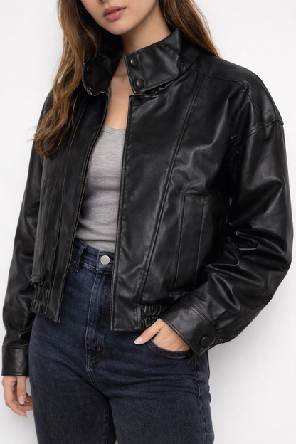 Essential Leather Jacket