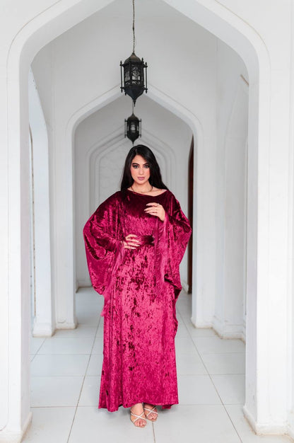 Velvet Fringe Kaftan