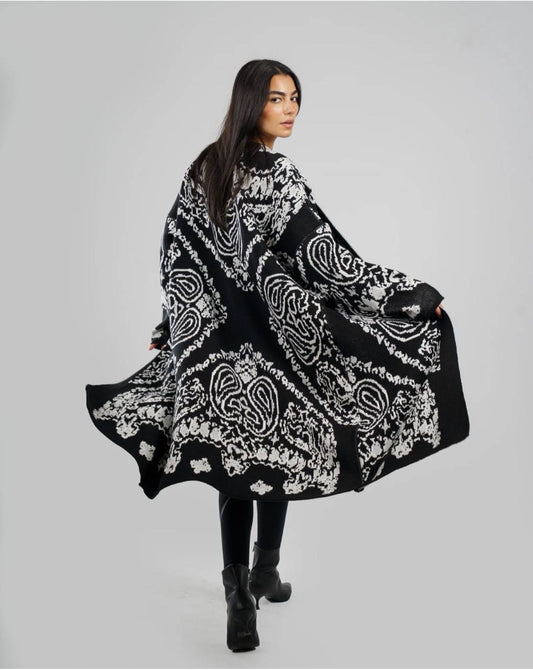 Noir Ornella Belted Cardigan ✨