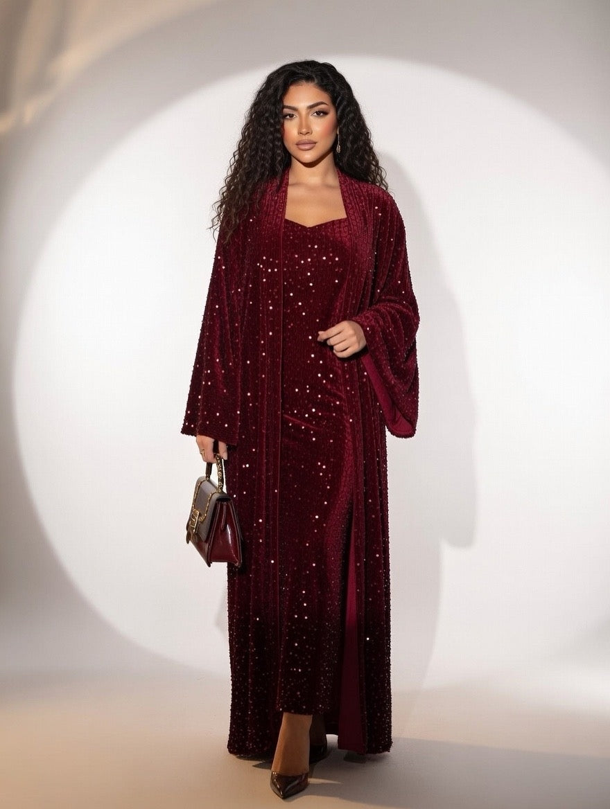 Luna Sequin Elegance Cardigan✨