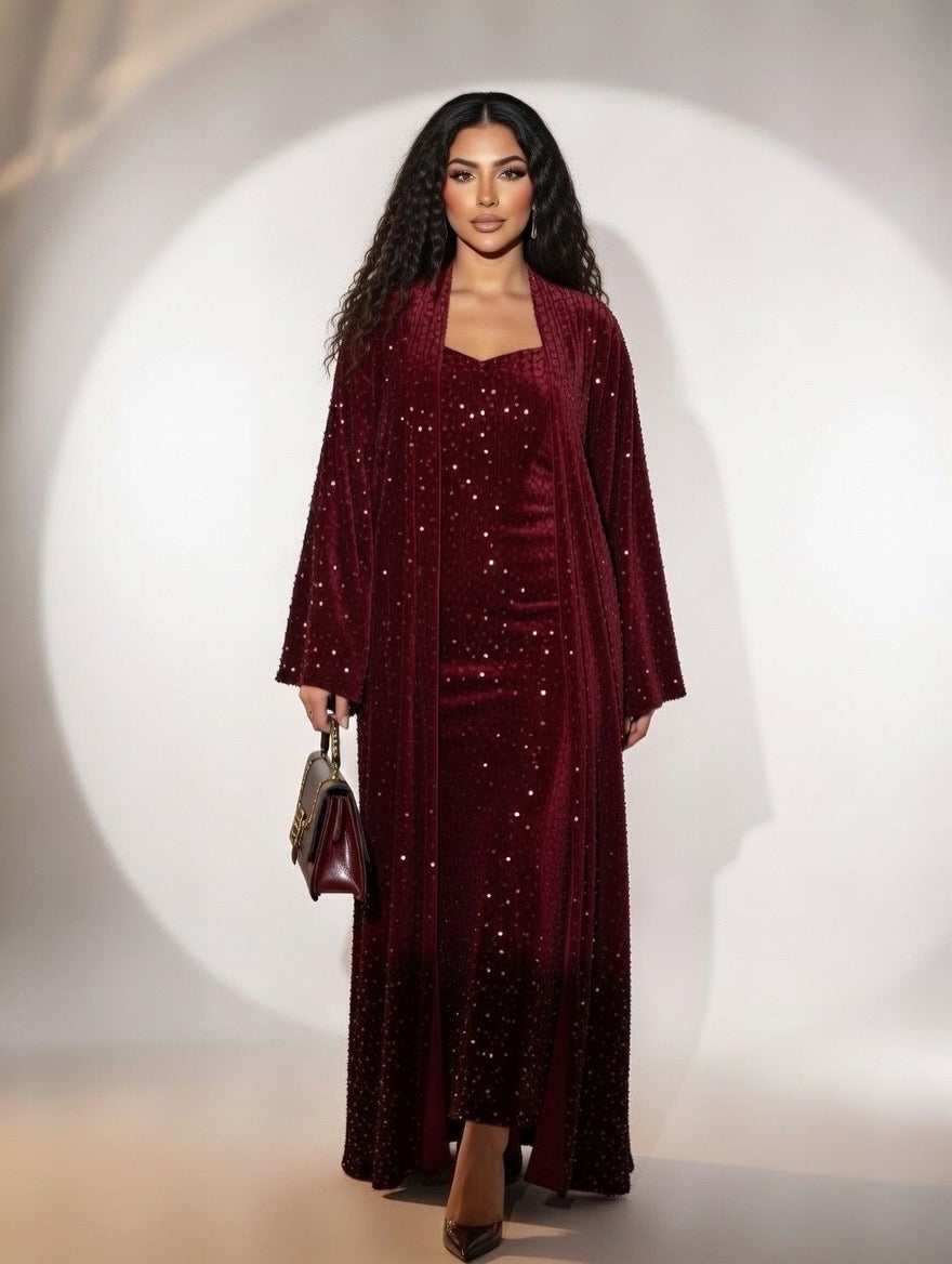 Luna Sequin Elegance Cardigan✨