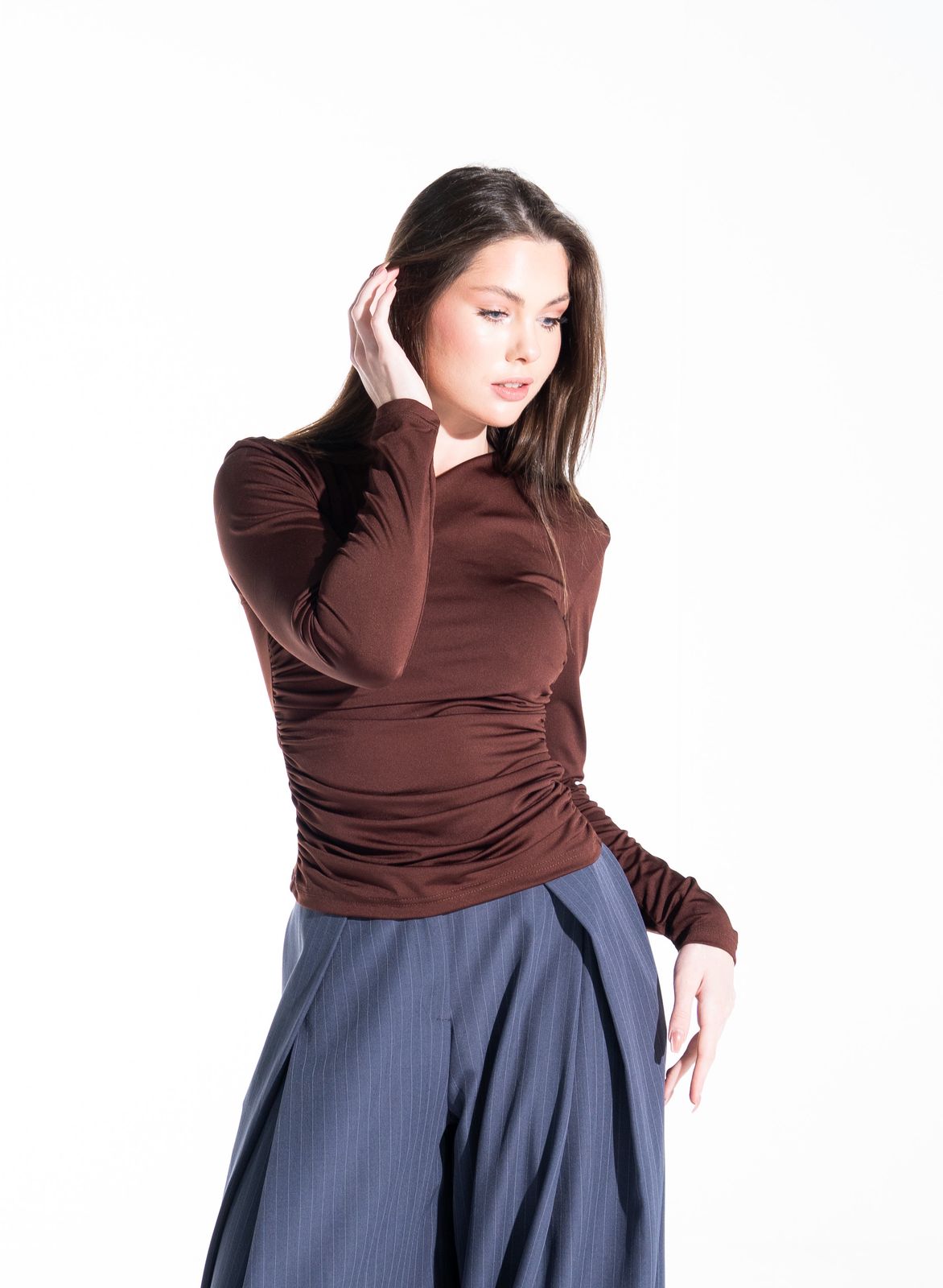 Zezil Soft Wrap Top