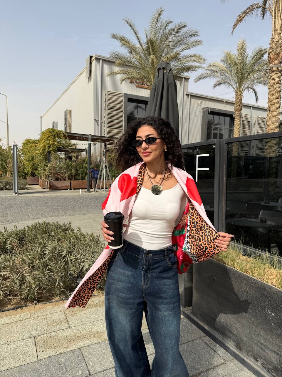 Cherry Wild Double Face Shawl🍒✨