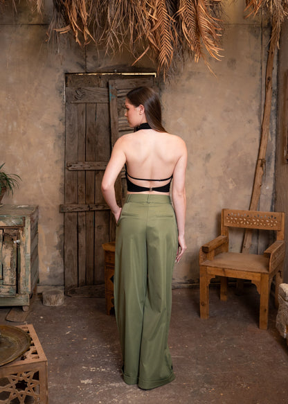 Pleated Wide Leg Trousers✨