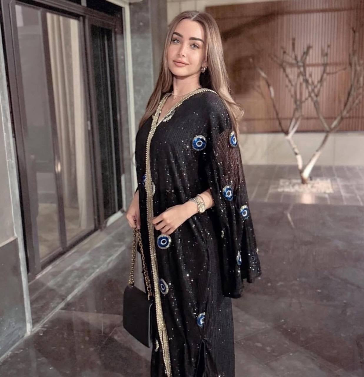 Evil Eye Elegance Kaftan