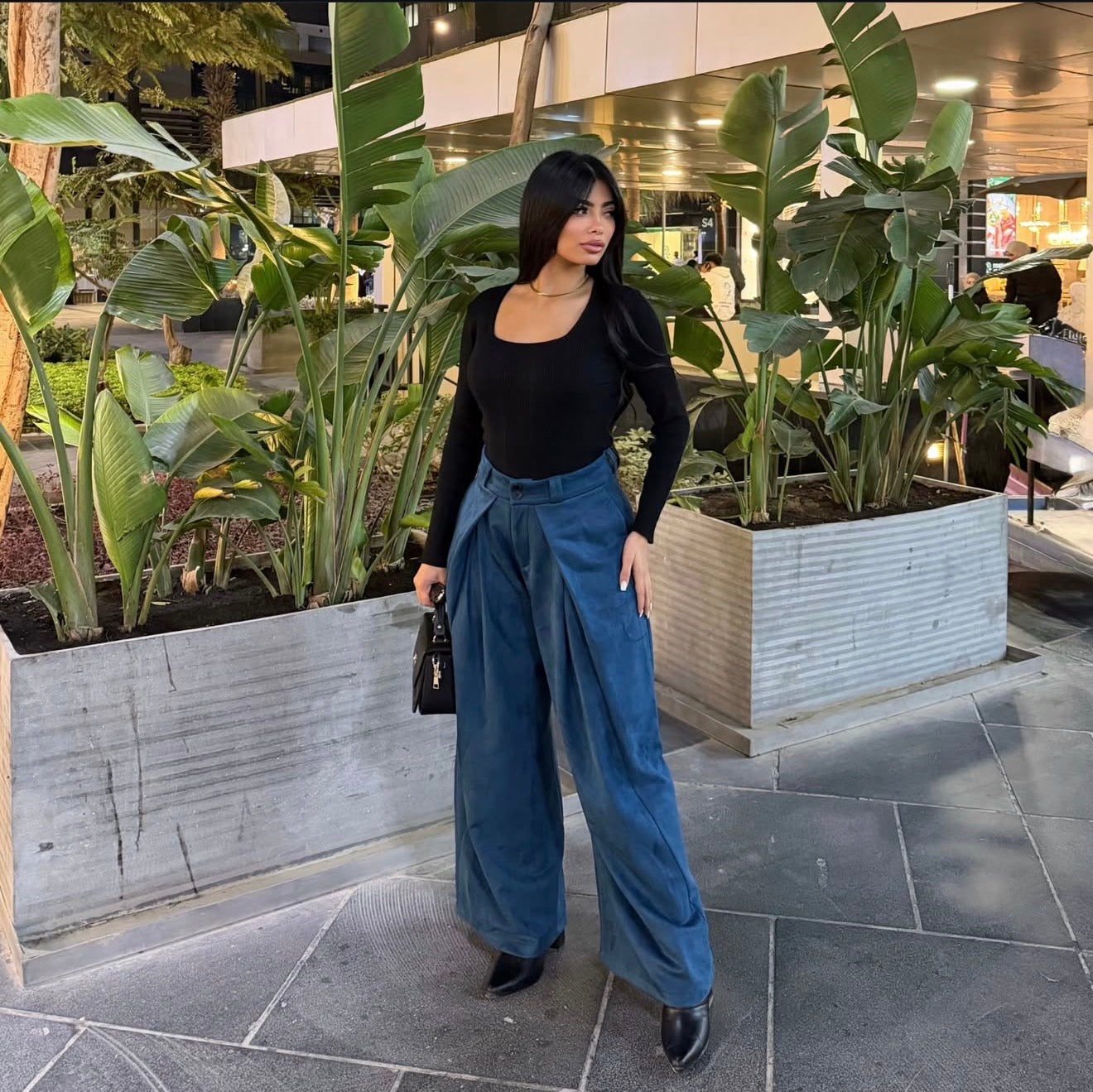 Luxe Flow Suede Pants