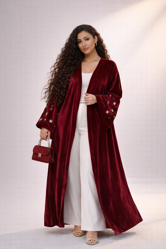 Velvet Star Sleeve Cardigan✨