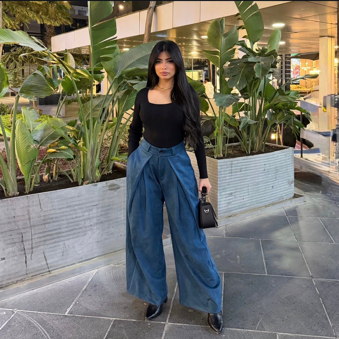 Luxe Flow Suede Pants