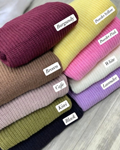 Zezil Cozy Scarf Knit Sweater