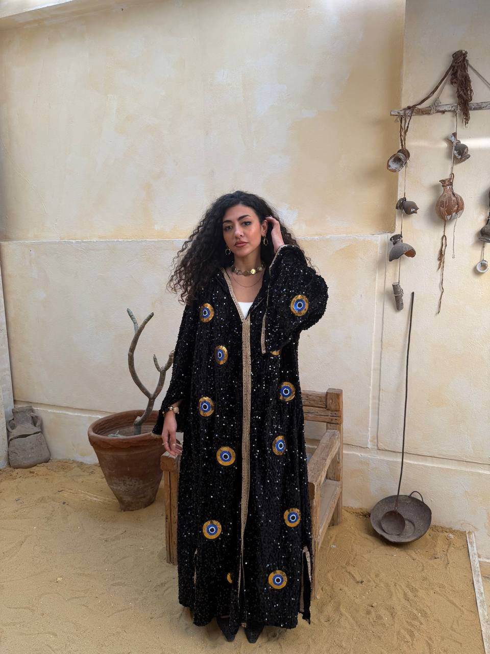 Evil Eye Elegance Kaftan