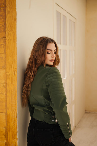 Moto Luxe Leather Jacket