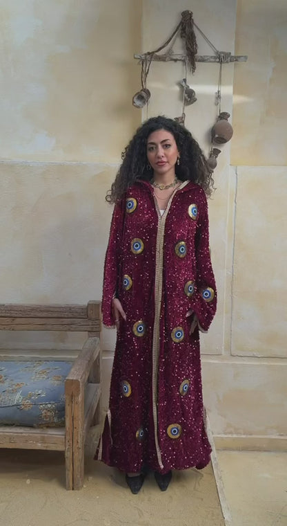 Evil Eye Elegance Kaftan