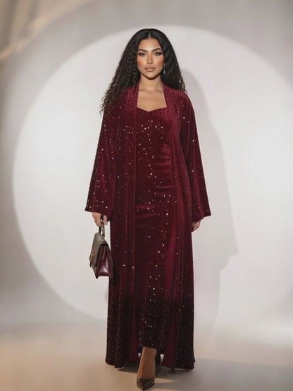 Luna Sequin Elegance Cardigan✨