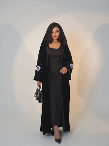 Noir Velvet Aura Cardigan✨