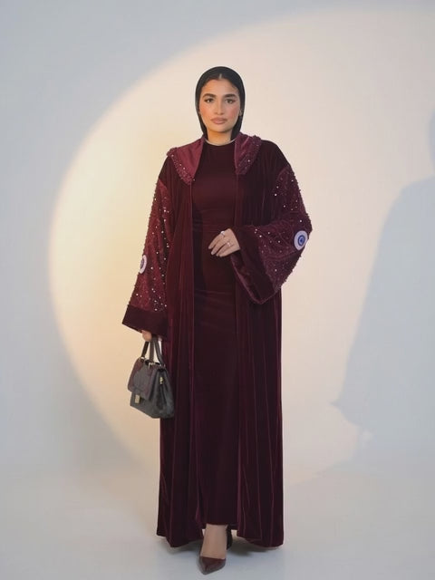 Noir Velvet Aura Cardigan✨